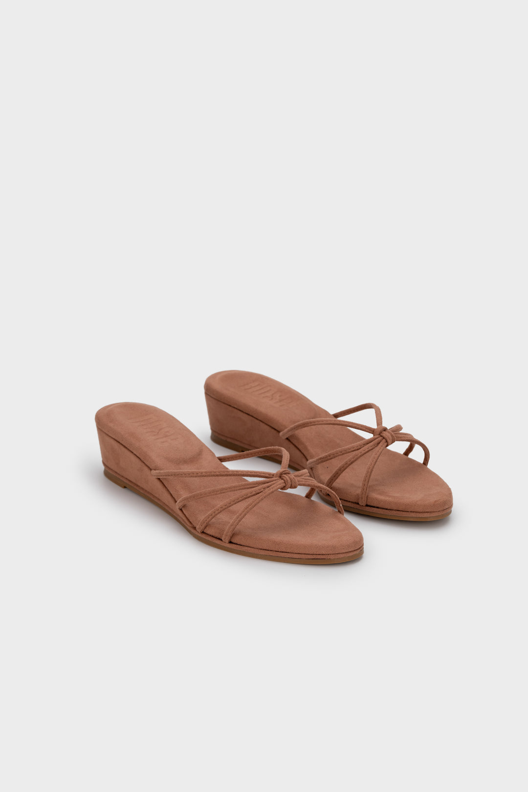 KNOTTED CLOUDFOAM LOW WEDGE HEEL