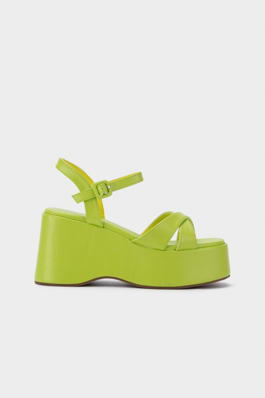 PLATFORM WEDGE HEEL SANDAL - Nose