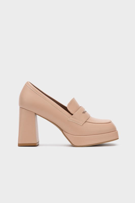 PLATFORM CHUNKY HEEL PUMP - Nose