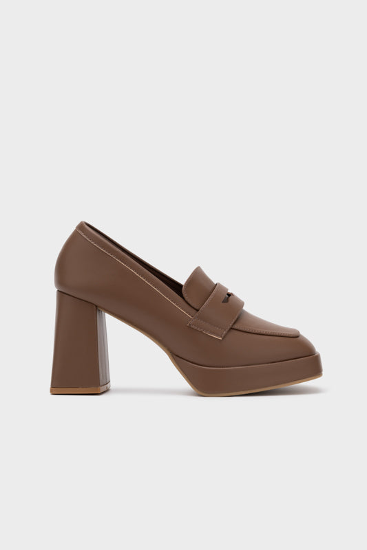 PLATFORM CHUNKY HEEL PUMP - Nose