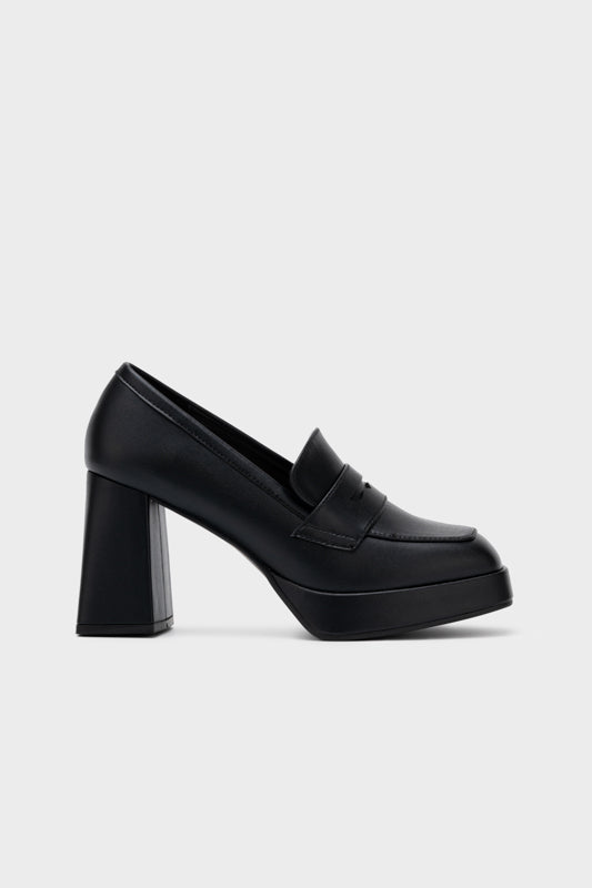 PLATFORM CHUNKY HEEL PUMP - Nose