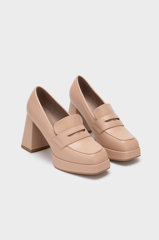 PLATFORM CHUNKY HEEL PUMP - Nose