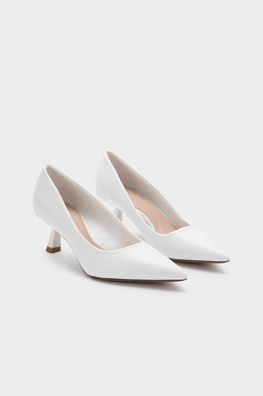 POINTY TOE WITH SPRAY HEEL PUMP - Nose