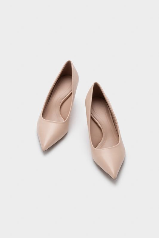 POINTY TOE WITH SPRAY HEEL PUMP - Nose