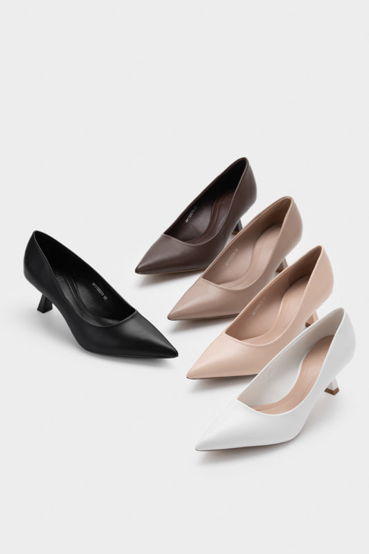 POINTY TOE WITH SPRAY HEEL PUMP - Nose