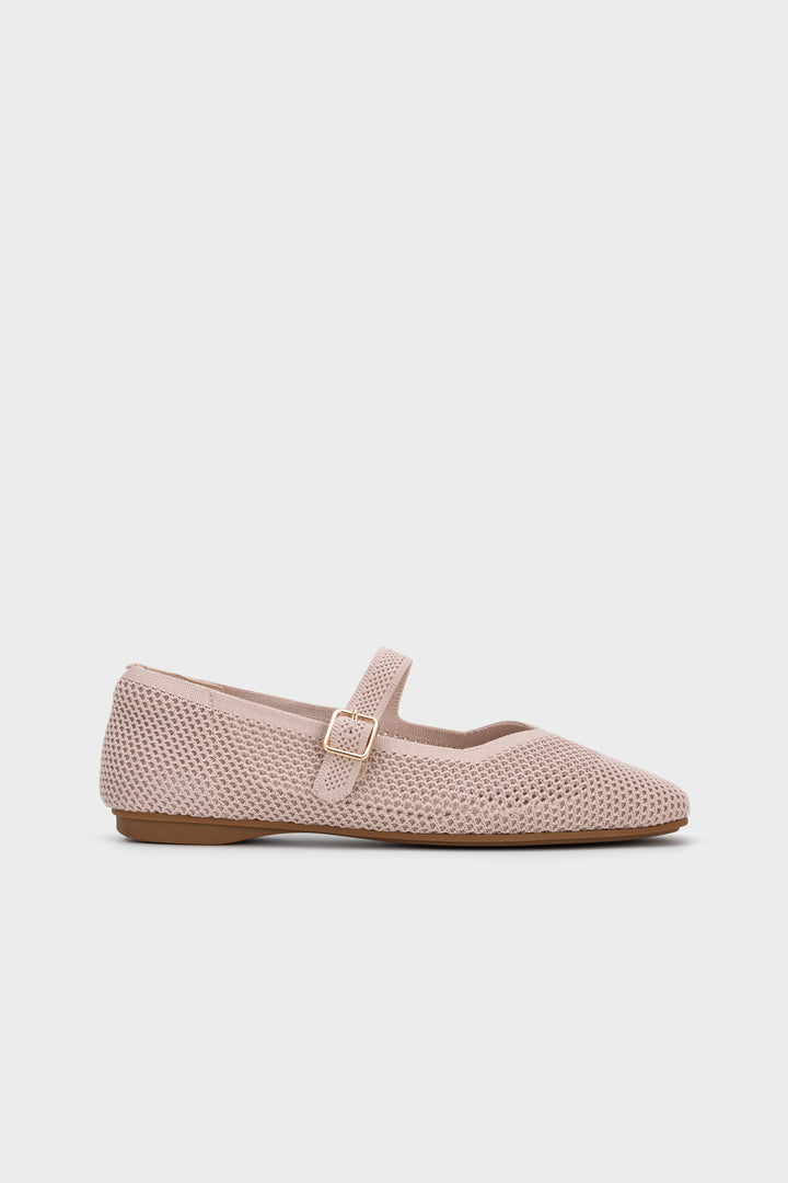 PERFORATED FLYKNIT WITH CLOUNDFOAM MARY JANE FLAT