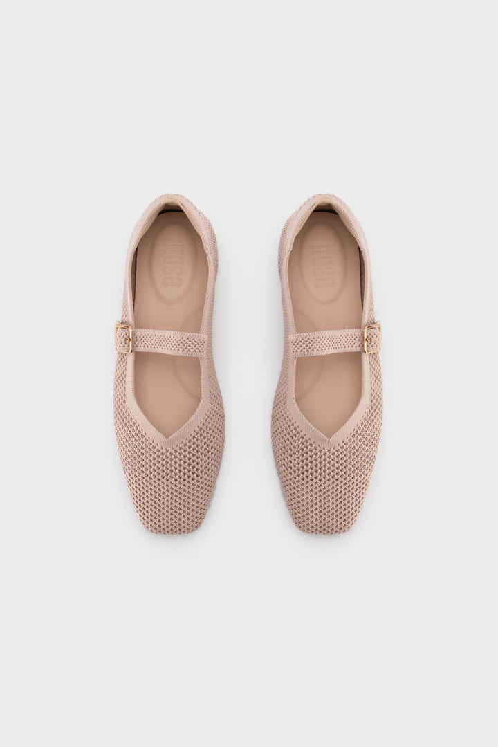 PERFORATED FLYKNIT WITH CLOUNDFOAM MARY JANE FLAT