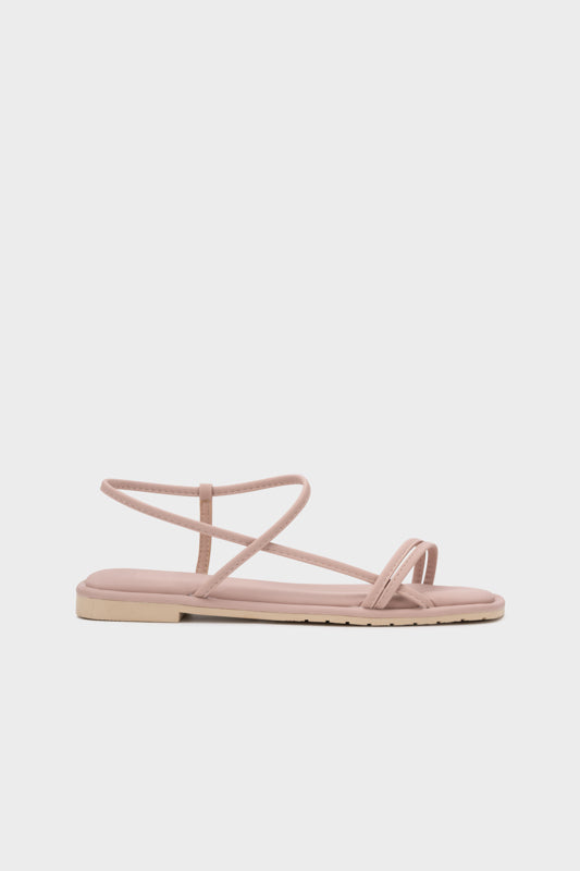 STRAPPY FLAT SANDAL - Nose