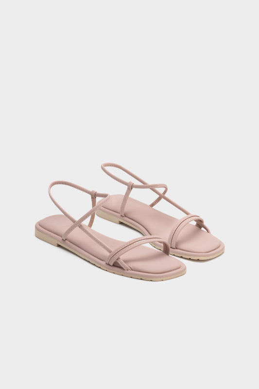 STRAPPY FLAT SANDAL - Nose