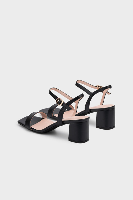 CASUAL CHUNKY HEEL SANDAL - Nose