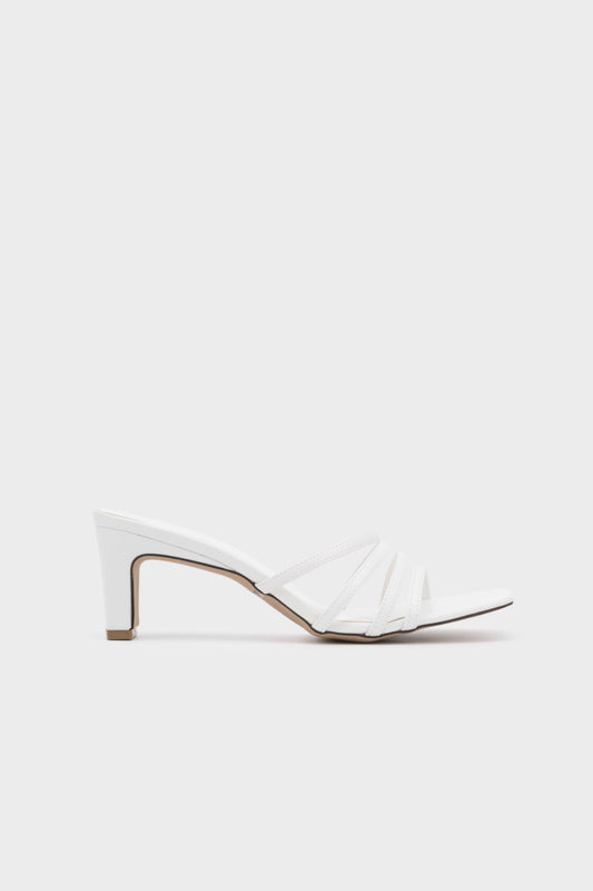 STRAPPY UPPER WITH SCULPTURE HEEL SLIDE - Nose