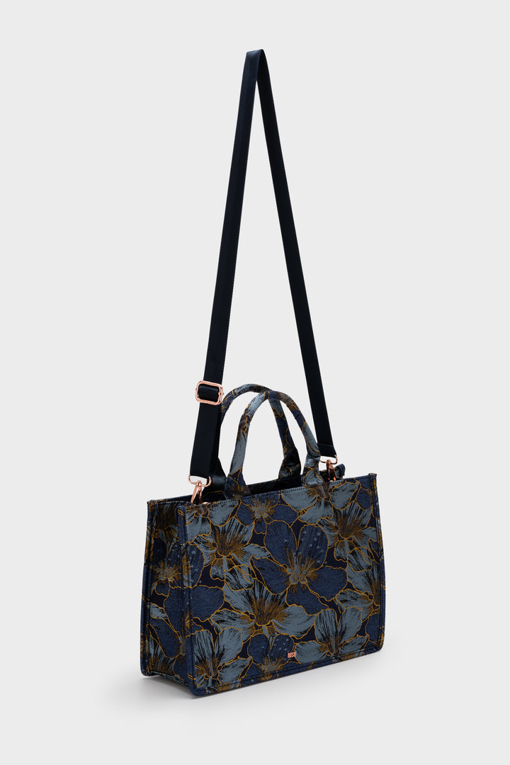 FLORAL PRINT TOTE