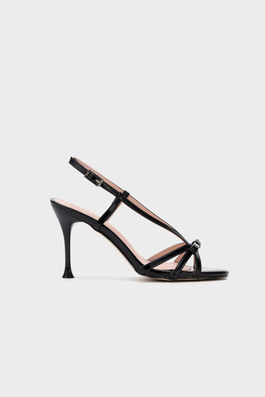 RIBBON STRAPPY HIGH HEEL SANDAL - Nose