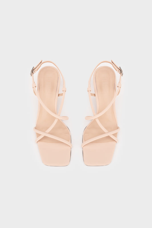 STRAPPY HEEL SANDAL - Nose