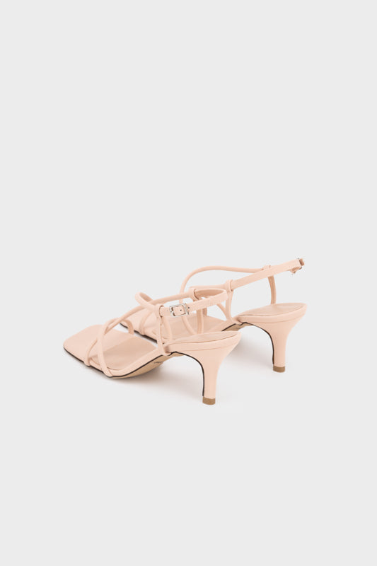 STRAPPY HEEL SANDAL - Nose