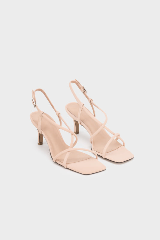 STRAPPY HEEL SANDAL - Nose