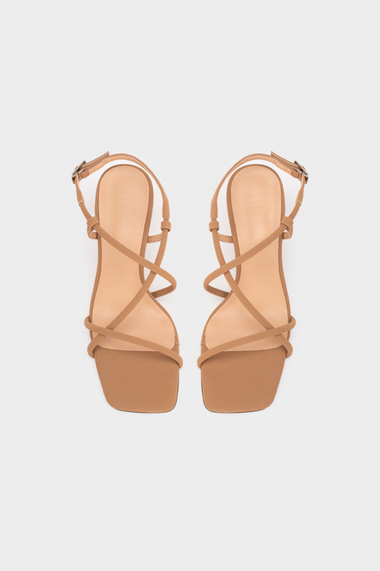 STRAPPY HEEL SANDAL - Nose