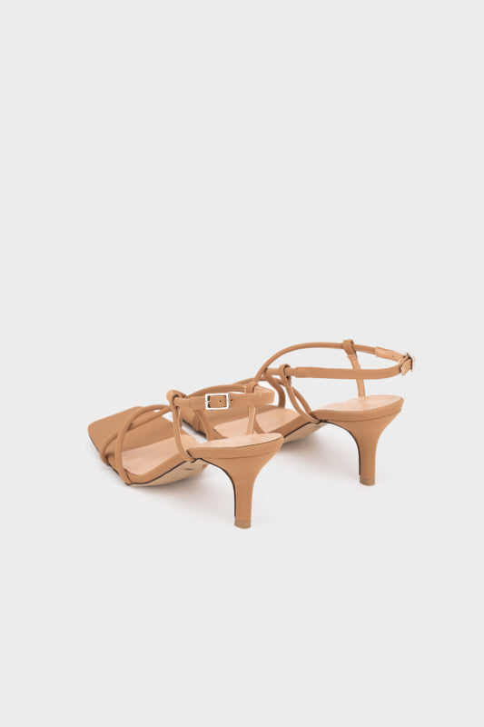 STRAPPY HEEL SANDAL - Nose