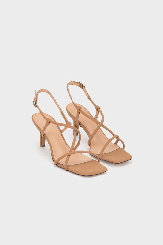 STRAPPY HEEL SANDAL - Nose