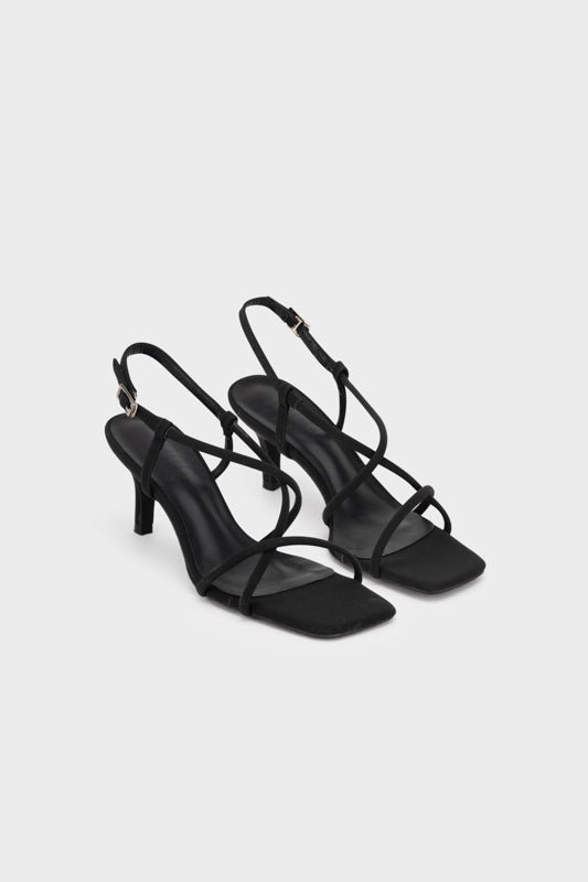 STRAPPY HEEL SANDAL - Nose