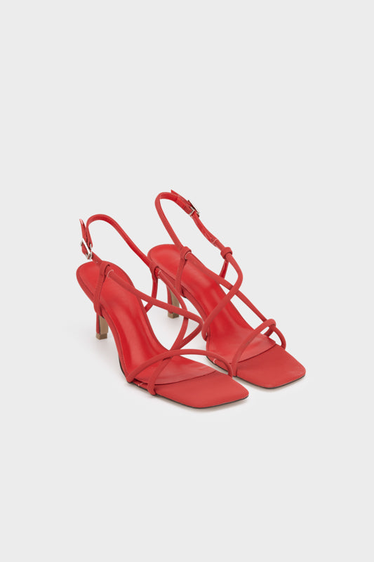 STRAPPY HEEL SANDAL - Nose